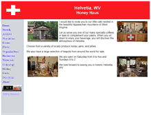Tablet Screenshot of honeyhaus.helvetiawv.com
